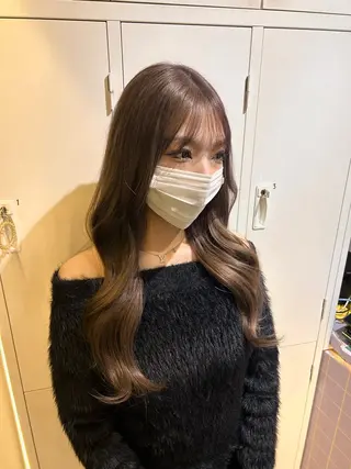 カラー 大阪美容室 Rioのヘアスタイル
