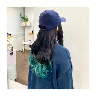ロング デジタルパーマ🫧 韓国風ヘア🫧サクラのヘアスタイル