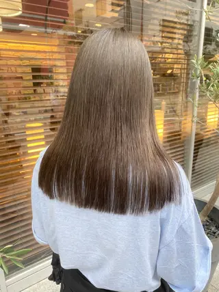 ロング カラー ヘアアレンジ 溝口 ひなこのマツエク・マツパデザイン