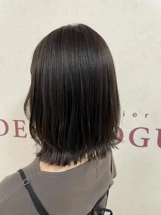 ミディアム カラー ヘアアレンジ ﾅﾁｭﾗﾙ艶ｶﾗｰ 戸田めぐみのヘアスタイル