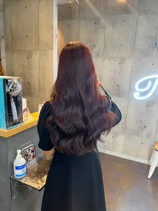 ロング 透明感ハイトーン カラー🦋🌧希咲のヘアスタイル