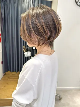 ショート 大人ショート特化/ カットモデル/表参道のヘアスタイル