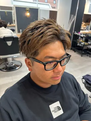 メンズ 🇺🇸大宮パーマ 波巻き/ツイスパのヘアスタイル