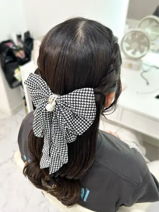 ロング ヘアアレンジ ヘアセット専門店 Rのヘアスタイル