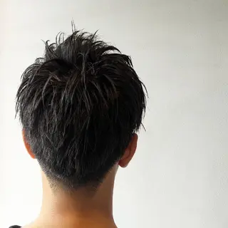 ショート メンズ こにし/蒲生四丁目 /美髪カラー/スパのヘアスタイル