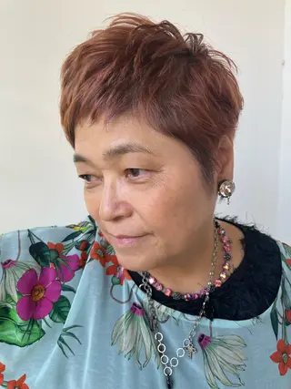 ショート カラー UHAIR香久山店所属・小酒井 智洋のヘアスタイル