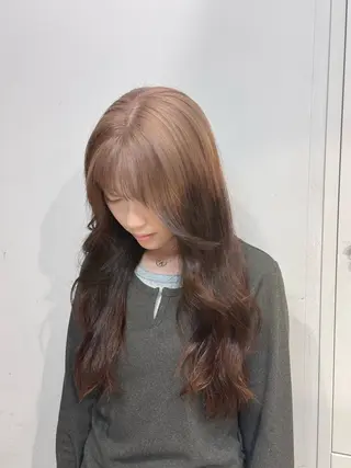 ロング カラー 神パーマ＆ツヤ髪 黒田ダイのヘアスタイル