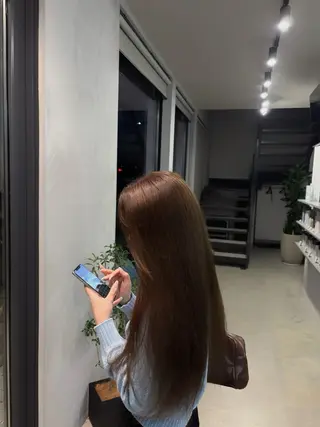 カラー 宮島 華湖のヘアスタイル