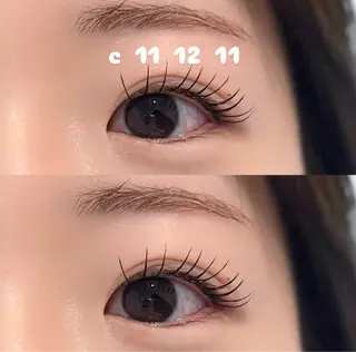 マツエク・マツパ mio🕊 銀座eyelistのマツエク・マツパデザイン