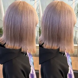 ミディアム カラー yoriダブルカラー 代表すがわらのヘアスタイル