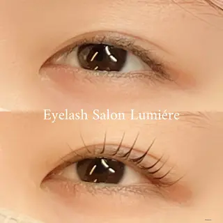 マツエク・マツパ Lumiére SAKURAのマツエク・マツパデザイン