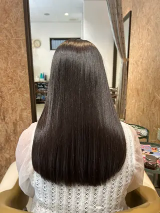 ロング 染谷 菜摘のヘアスタイル