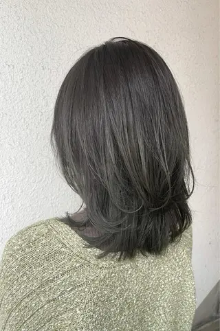 ミディアム マンツーマン施術 山口つよしのヘアスタイル