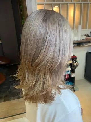 ロング カラー 船津武俊 フナツタケトシのヘアスタイル