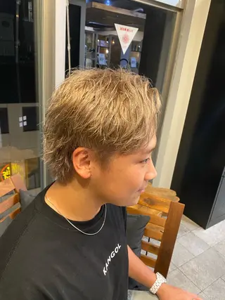 カラー メンズ 【Men's Lapis横浜】翔太のヘアスタイル