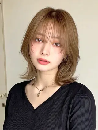 ミディアム edA. 鎌倉のヘアスタイル