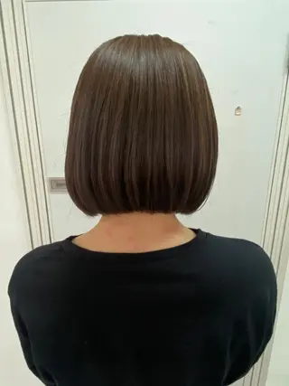 ショート カラー ヘアアレンジ ナカジマ ボブ/レイヤーのヘアスタイル