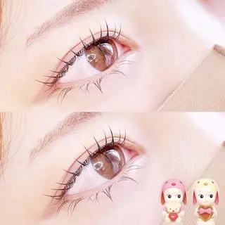 マツエク・マツパ Swallow 広島店のマツエク・マツパデザイン