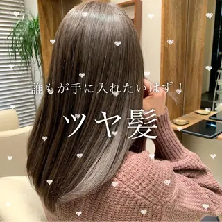 セミロング カラー 【完全個室】髪質改善 暖色カラー/山崎唯奈のヘアスタイル