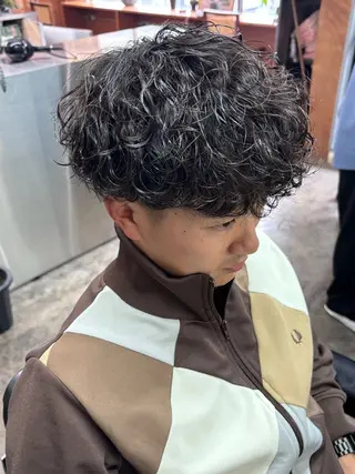 パーマ メンズ 土岐 仁/メンズ専門 パーマ特化美容師🌀のヘアスタイル