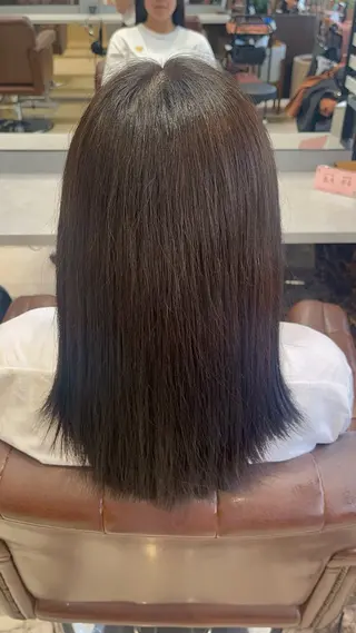 ロング カラー 鳥見 若菜のヘアスタイル