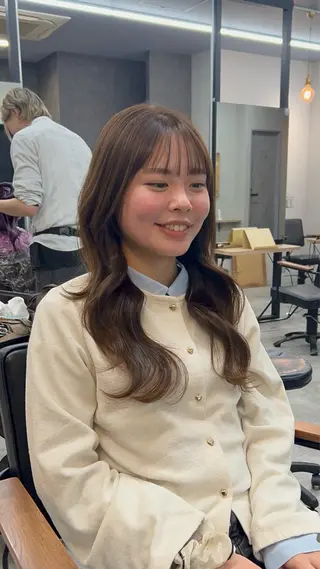 ロング カラー いなみね はるきのヘアスタイル