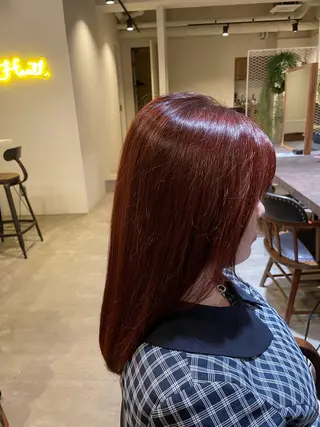 セミロング Heath 姪浜 ⌇フタバのヘアスタイル