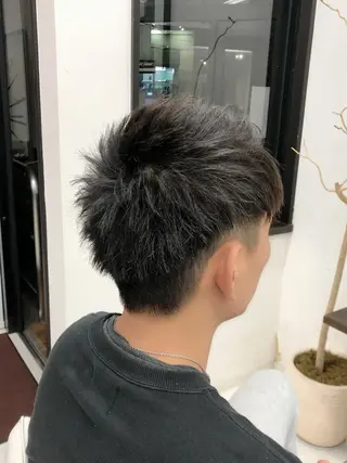 ショート メンズ 小松 瑞季のヘアスタイル