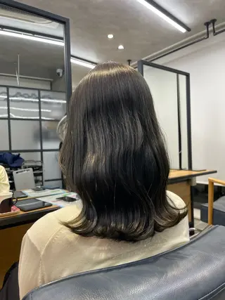 ミディアム カラー 梅田モードカラー特化 💖koichiroのヘアスタイル
