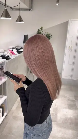 ロング カラー CIERA.心斎橋 ブリーチ/ハイライト/バレイヤージュ【シエラ】所属・ハイトーン/ 心斎橋/龍之介のヘアスタイル