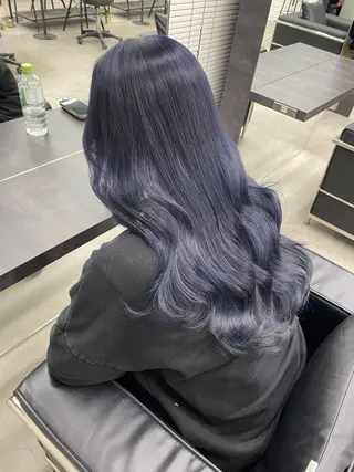 ロング カラー 韓国🫧髪質改善🫧 縮毛矯正🫧陽菜🫧のヘアスタイル