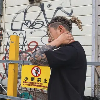 ショート メンズ エクステサロン GRIZZのヘアスタイル