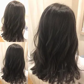 ロング カラー パーマ ヘアアレンジ メンズ キッズ ネイル マツエク・マツパ MEGUMI megumiのヘアスタイル