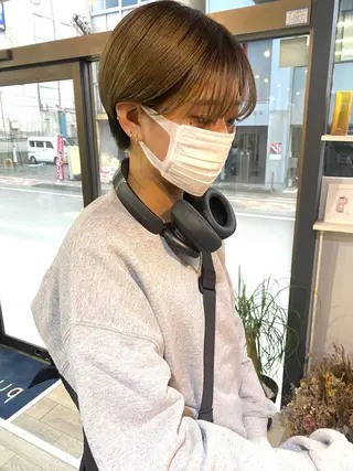 ショート 小林 朋花のヘアスタイル