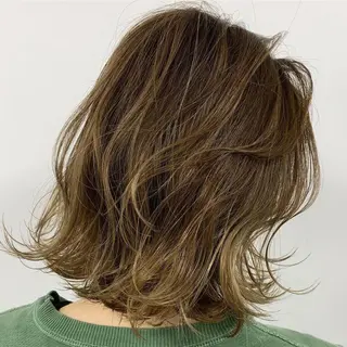 ミディアム カラー 🌟高田 聖菜🌟のヘアスタイル