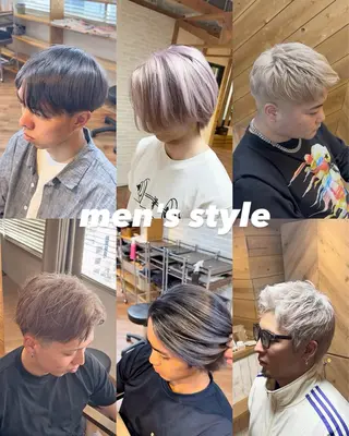 ショート カラー little×PORTO 元町店所属・藤本 あさひのヘアスタイル