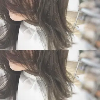 ミディアム カラー 🟦髪質改善6年 💊YAMAMOTOのヘアスタイル