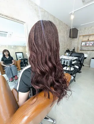 ロング Wakita Masakiのヘアスタイル