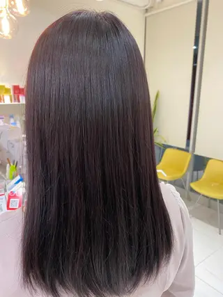 ロング カラー 浅野 匠のヘアスタイル