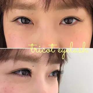 マツエク・マツパ tricot fujimotoのマツエク・マツパデザイン