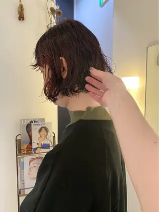 ショート カラー パーマ mai / linoah˚✧のヘアスタイル