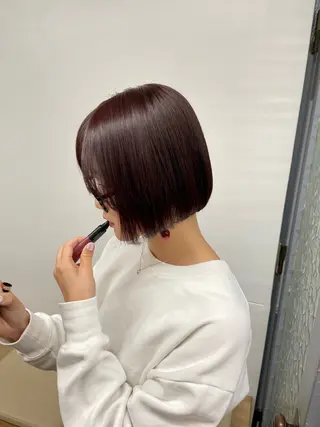 ショート カラー 神田 凜音のヘアスタイル