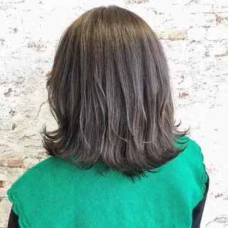 ミディアム 🫧髪質改善艶カラー _マエダ 🫧のヘアスタイル