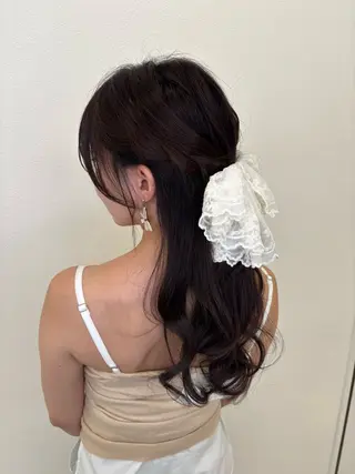 ヘアアレンジ Ayano‪‪🎀似 合わせ×透明感🎀のヘアスタイル