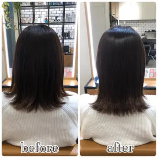 ミディアム elements所属・榎 菜摘のヘアスタイル