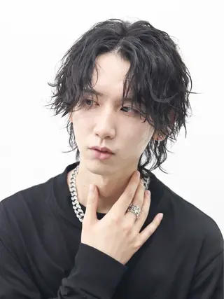 カラー パーマ ヘアアレンジ メンズ メンズ特化❤️‍🔥 RIKU❤️‍🔥のヘアスタイル