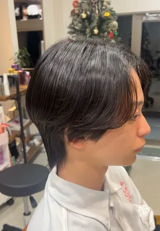 パーマ メンズ 🫧ボブ/艶髪カラー 伊原修子のヘアスタイル