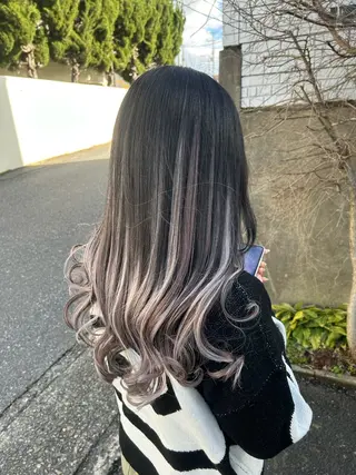 ダブルスキルエクステ /羽エクステ白石宇由のヘアスタイル