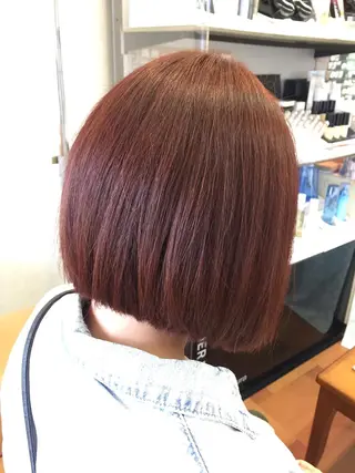 ミディアム カラー YAP！HAIR トコツメアヤノのヘアスタイル