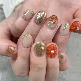 ネイル 東 千夏のネイルデザイン